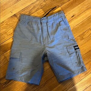 Hurley Gray Cargo Shorts